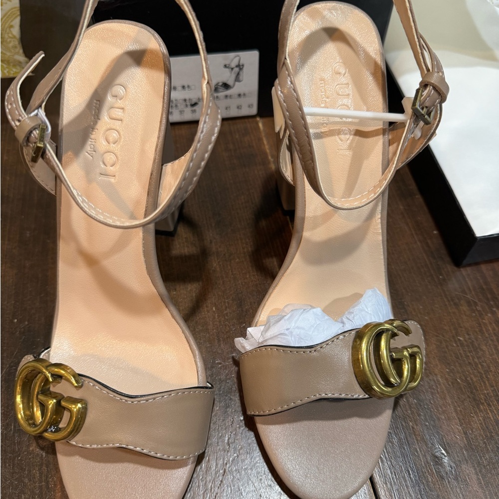 Gucci like sandals.